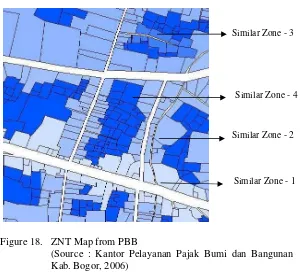 Table 2. Land Value Zones Comparison 