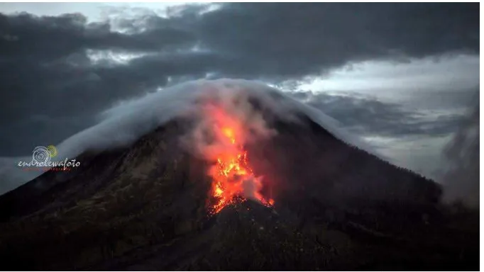 Gambar 2.1 Gunung Sinabung 