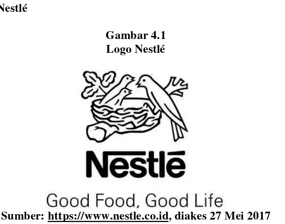 Gambar 4.1 Logo Nestlé 