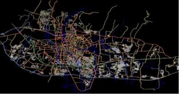 Gambar 3  Rancangan Area Pemetaan Wilayah Kota Bandung 