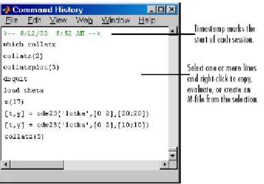 Gambar 3. Command History. 