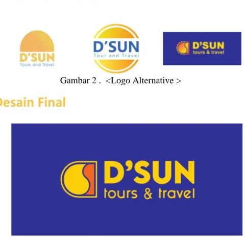 Gambar 2 .  <Logo Alternative > 