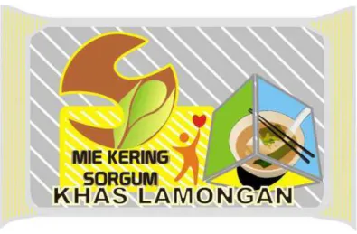 Gambar 2. Logo Mie Kering Sorgum  
