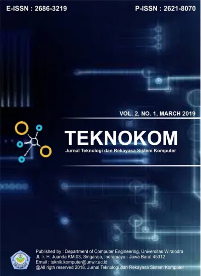 Teknokom Jurnal Teknologi Dan Rekayasa Sistem Komputer 