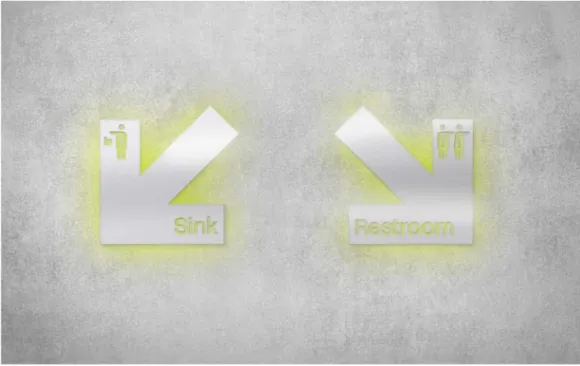 Gambar 3.20. Wayfinding yang terpilih 