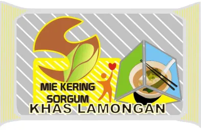 Gambar 2. Logo Mie Kering Sorgum  