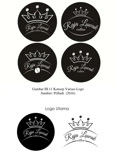 Gambar III.11 Konsep Variasi Logo 
