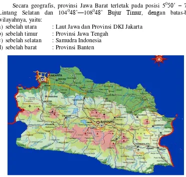 Gambaran Umum Provinsi Jawa Barat 