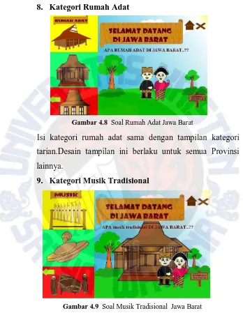 Gambar 4.9   Soal Musik Tradisional  Jawa Barat  