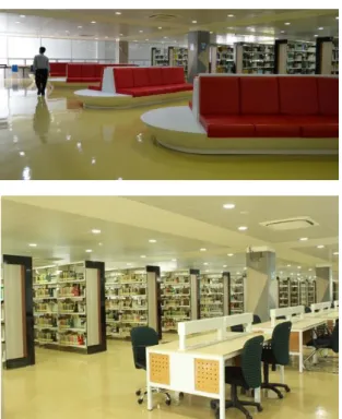 Gambar 6 Interior perpustakaan pusat UGM  Sumber: www.ugm.ac.id 