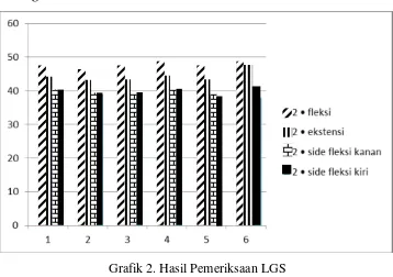 Grafik 2. Hasil Pemeriksaan LGS 