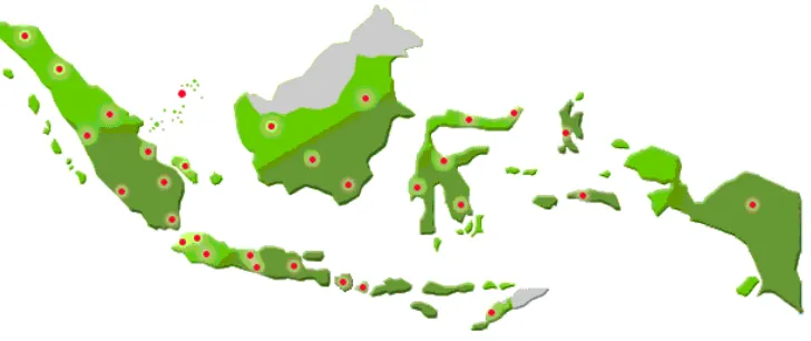 Gambar 1.1 : Peta Indonesia 