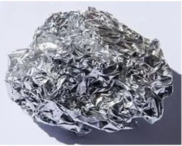 Gambar Aluminium Foil sumber: blog ilmu kimia anorganik