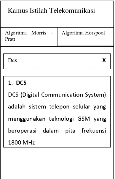 Gambar 3.13 Hasil Pencarian 