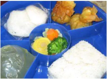 Gambar 2.2. Paket Rantangan Seharga Rp. 6.000,- 