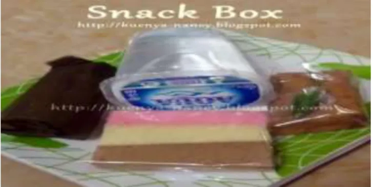 Gambar 4.1. Contoh Komposisi Snack Box 1  