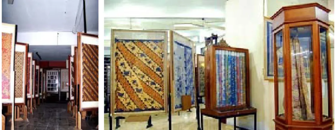 Gambar 2.9(a). Ruang koleksi batik 