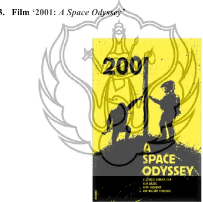 Gambar 1.3 Film ‘2001: A Space Odyssey’ Karya Stanley Kubrick Tahun 1968 