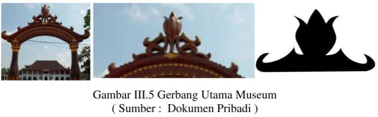 Gambar III.5 Gerbang Utama Museum 