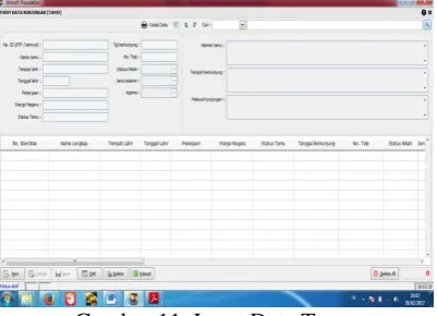 Gambar 11. Input Data Tamu 