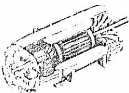 Gambar 2.6 Pandangan belahan motor DC. a. Motor arus searah. (DC) berpenguatan terpisah