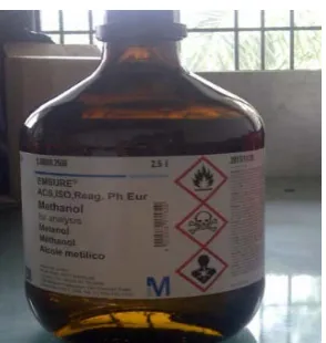 Gambar 2.5 Metanol ( CH3OH) 
