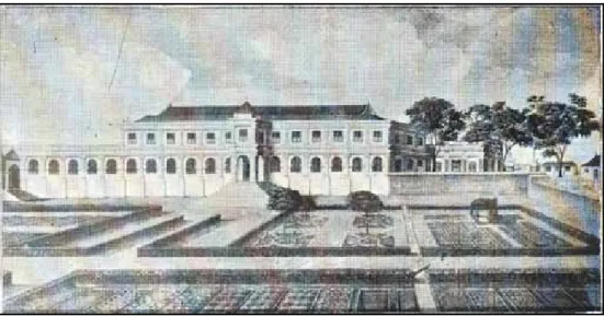Ilustrasi 5:  Rumah Dinas Gubernur Ceylon tempat Sultan Fakhruddin mangkat pada  hari Minggu, 25 Januari 1795, pukul 13:30 (Brohier 1978: 89).
