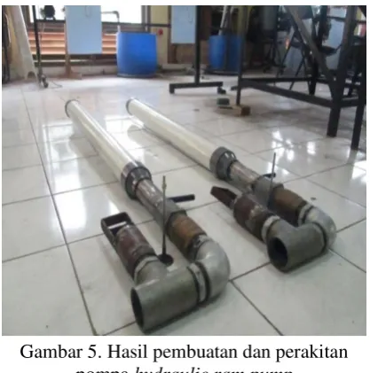 Gambar 5. Hasil pembuatan dan perakitan 