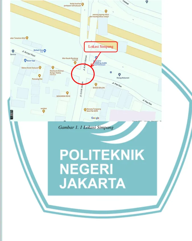 Gambar 1. 1 Lokasi Simpang 