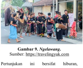 Gambar 9. Ngelawang. 