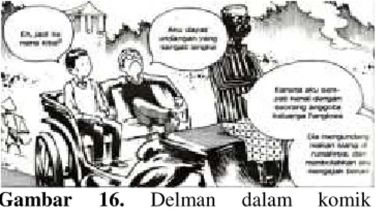 Gambar  16.  Delman  dalam  komik  Perennium. 