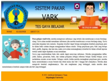 Gambar 7. Tampilan Form kuisioner 