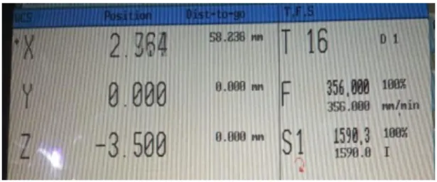 Tabel 5. Data hasil uji roughing surface roughness  
