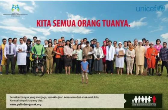 Gambar 2.3. Ide0I0gicaIIy 0r cause 0riented campaign 0Ieh UNICEF Ind0nesia: 