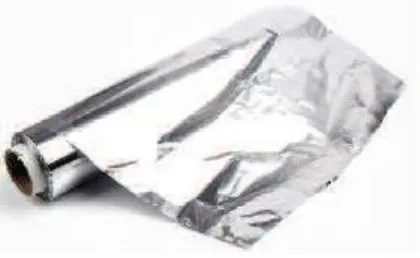 Gambar 1 Aluminium foil 