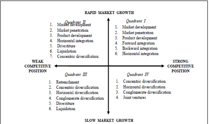 Gambar 2.12 Matrik Grand Strategy