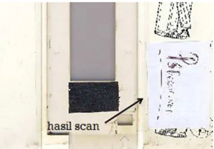 Gambar hasil Scan di copy ke komputer 