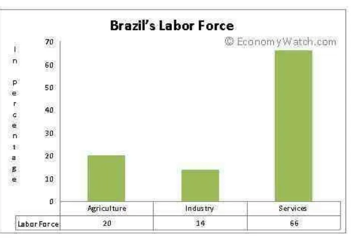Grafik 3. Brazil Labor Force 