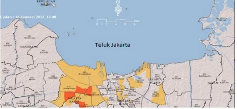 Gambar 1.  Teluk Jakarta  (Rovicky, 2013) 