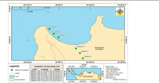 Gambar 1. Lokasi Penelitian Pantai Lamreh  Analisis Data 