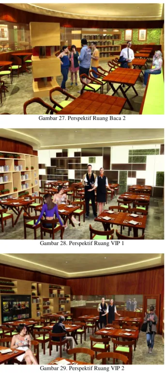 Gambar 27. Perspektif Ruang Baca 2 