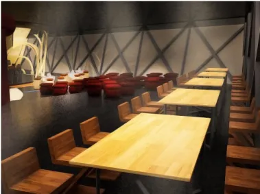 Gambar 12. View Area Lounge (Sofa) 