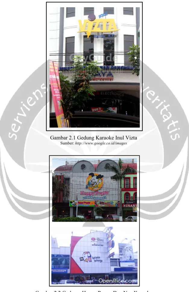 Gambar 2.1 Gedung Karaoke Inul Vizta  Sumber: http://www.google.co.id/images 