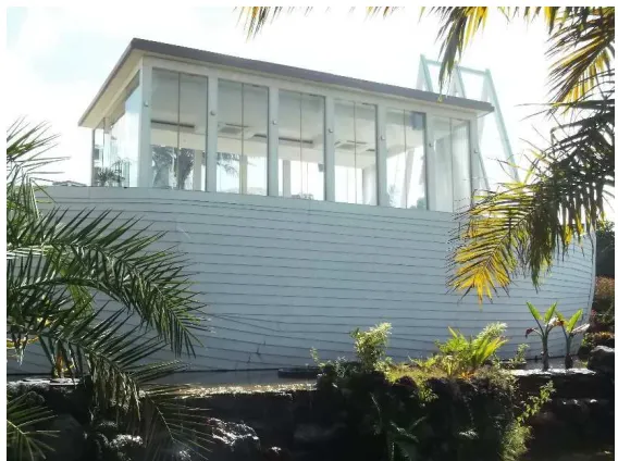 Gambar 2.5 Desain Noah Chapel Bali 