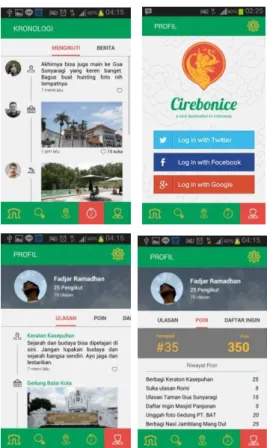 Gambar 6.8 Menu Profile (Wishlist), Menu 