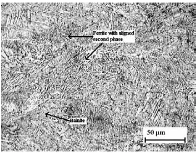 Gambar 2.8 Struktur mikro batas butir ferit (Sonawan, 2004)  