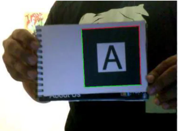 Gambar 3.7 Marker Outline Detection  