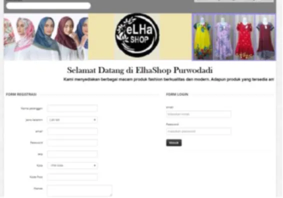 Gambar 4 Halaman Beranda 