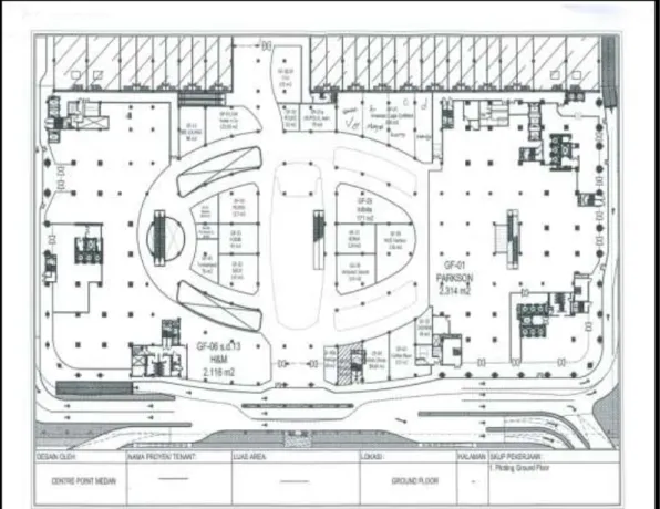 Gambar 3.2 Map Ground Floor 