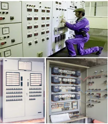 Gambar 2. Panel listrik IPAL dan isinya (Mexico) 